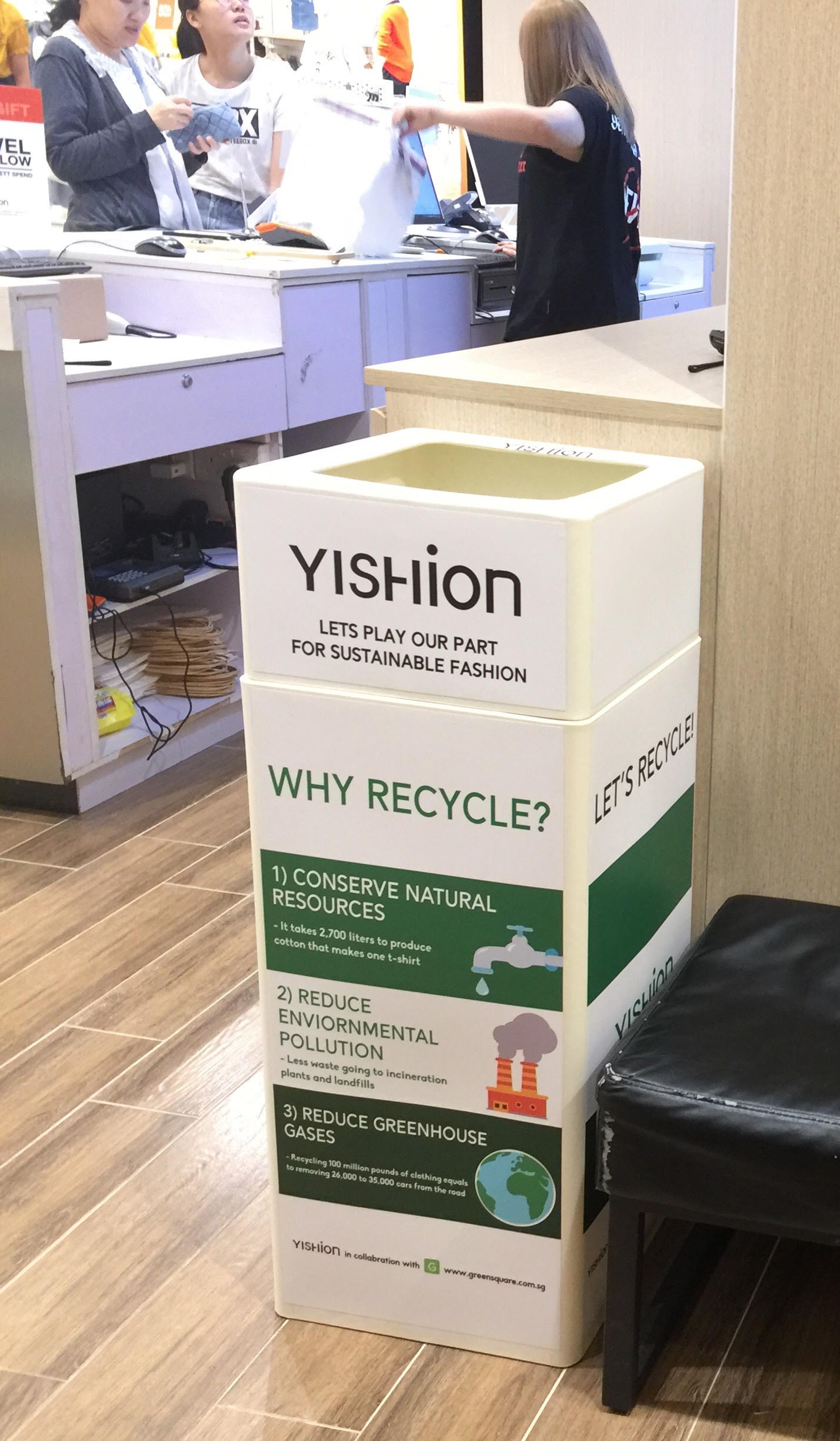Yishion Going Green